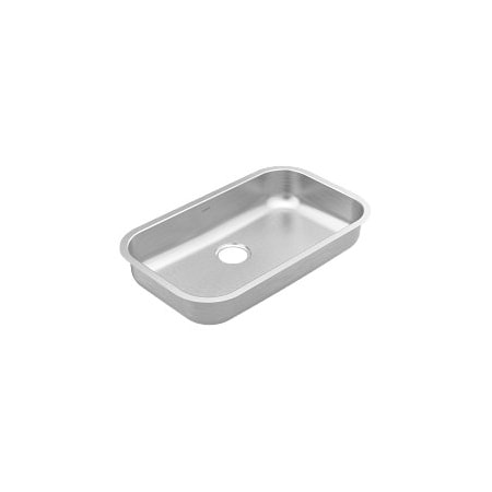 Moen 1800 Series 30 x 18 Stainless Steel Undermount Single Bowl Sink GS18156B